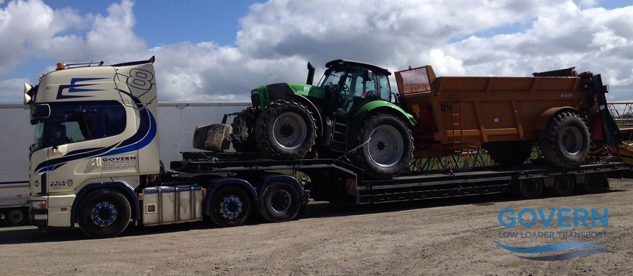 Govern Transport - Agricultural Machinery